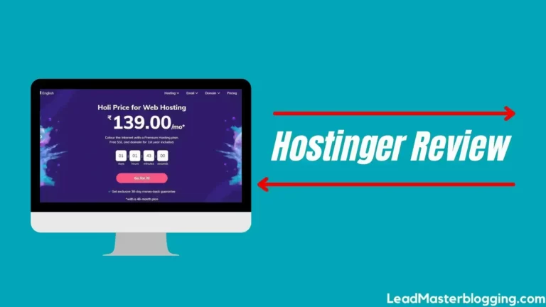 Hostinger Review: सबसे बेहतर Affordable Web Hosting