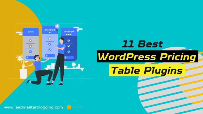 WordPress के लिए 11 Best WordPress Pricing Table Plugins