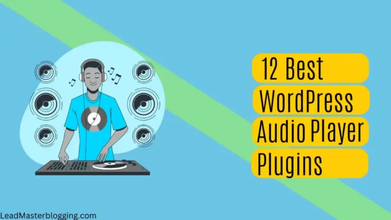 WordPress के लिए 12 Best Audio Player Plugins